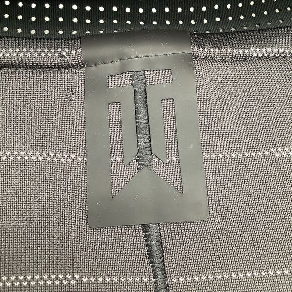 NIke Tiger Woods Mens Short Sleeve Dri Fit Golf Polo Black Size Large - Picture 6 of 7